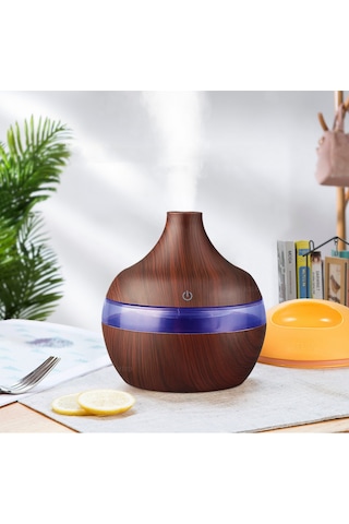 300 Ml Mini Hava Nemlendirici Buhar Makinesi Aroma Difüzörü Nemlendirici