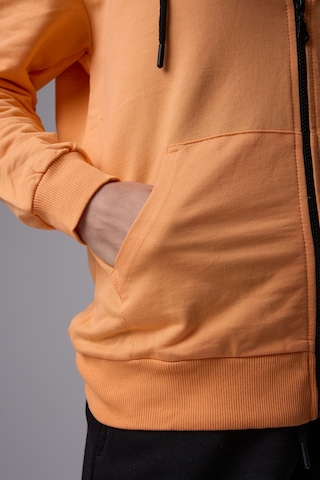 Defys Defy S Kadın Oversize Kapüşonlu Fermuarlı Cepli Sweatshirt Oranj - 527346818 Oranj