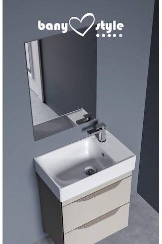 Turkuaz Seramik Cerastyle Sharp Mini 50 x 30 CM Lavabo