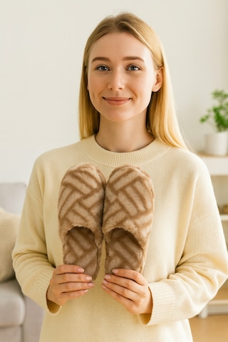 3'lü Paket Terra Kapalı Kadın Terlik Ev Terliği Paket Ürün