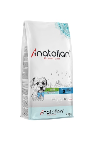 Anatolian Premium Mini Puppy Kuzu Etli Küçük Irk Yavru Köpek Maması 2 KG