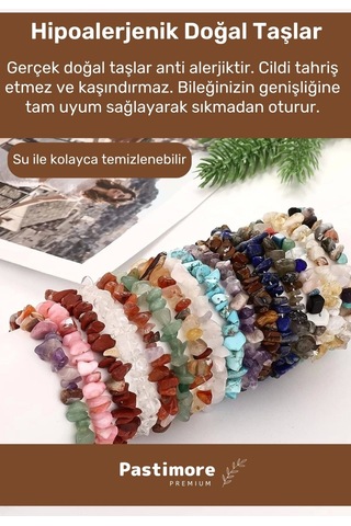 Enenstyle Fashıon Boutıqueunisex Akrep Burcu Enerjisini Yükselten Doğal Taş Bileklik Akrep Burçları Için Burç Taşı Bileklik Çok Renkli Çok Renkli