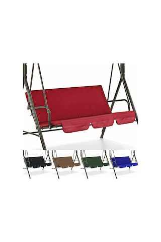 Ximistore9 Bahçe Salıncak Koltuk Kılıfı - Su Geçirmez Ve Solmayan 3 Kişilik Model Yeşil