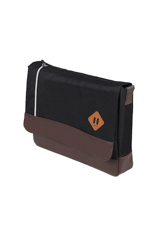 Strong 15.6 Inch Laptop Bölmeli Omuz Askılı Postacı Çantası Kft04 Siyah