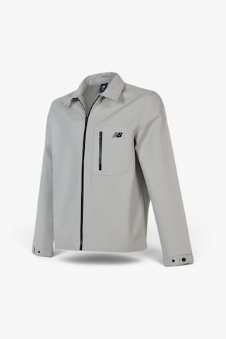 New Balance Nb Lifestyle Men Jacket Erkek Gri Mont - Mnj1626