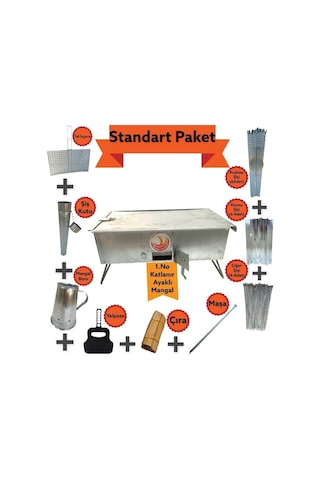 Gaziantep'ten Mangal Paketleri Standart Paket -186 Inox