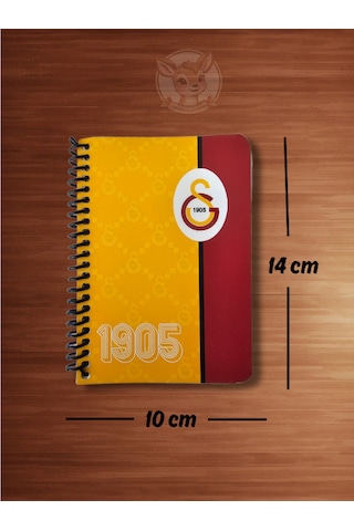 Gs Galatasaray Taraftar Not Defteri 72 Yaprak Çizgili Ödev Defteri Sarı