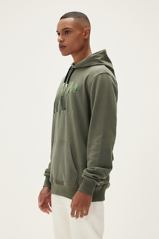 Bad Bear Integrity Kapüşonlu Erkek Haki Sweatshirt 22.02.12.021-C Haki