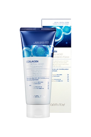 Farmstay Collagen Water Full Moıst Deep Cleansıng Foam 180ml