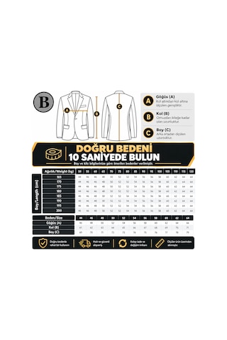 Bonesti Erkek Slim Fit Blazer Ceket Bej Kırçıllı