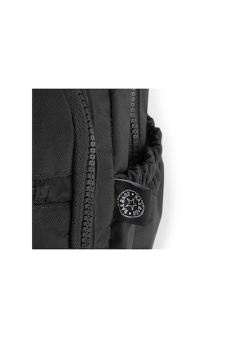 Nas Bag Kadın Sırt Çantası Orta Boy Siyah Siyah