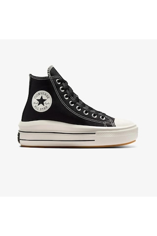 Converse Chuck Taylor All Star Move Platform Kadın Günlük Spor Ayakkabı C-cona12585b10001 Siyah