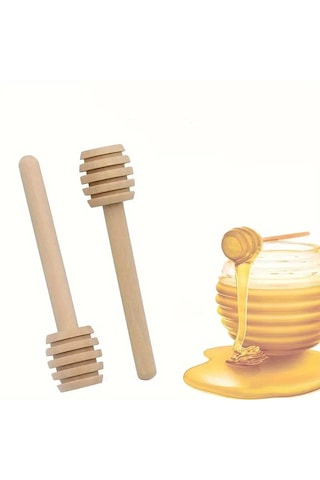 Ahşap Bal Ve Reçel Kaşığı 5'li Paket
