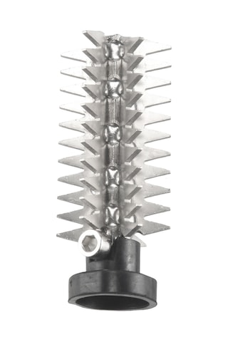 Balık Pullarını Temizleyici Aksesuarları Elektrikli Pul Temizleyici Dayanıklı C Gümüş