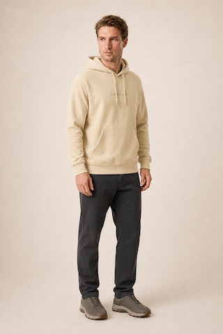 Redline Kitell Yeni Sezon Erkek Regular Fit Pamuklu Kapüşonlu Sweatshirt Bej