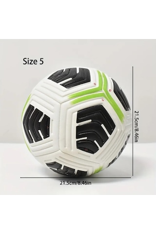 Nk Academy Team Tasarım Futbol Topu 4 Astarlı No:5 480 Gr + Pompa Hediyeli X511 Çok Renkli