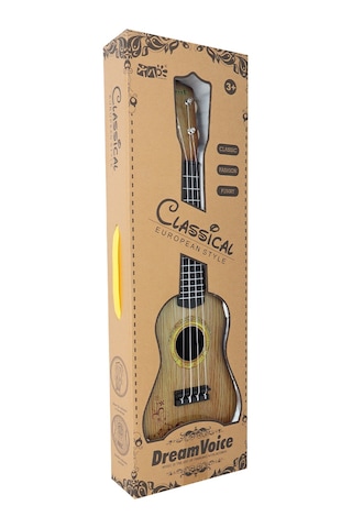 Eğlenceli Krem Gitar 53 Cm