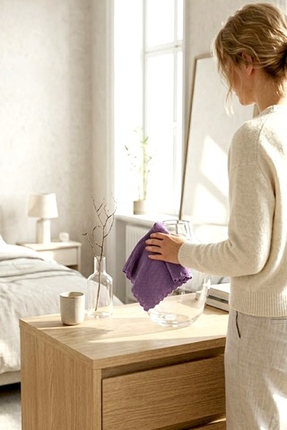 Myclean 2'li İz Bırakmayan Mikrofiber Cam Bezi 30x40cm Diğer