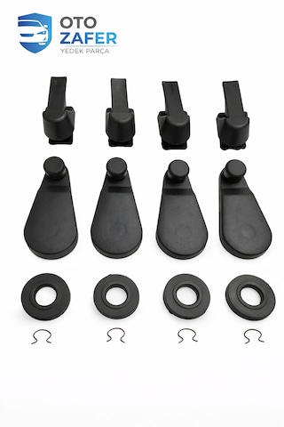 Tofaş Kapı Ve Cam Kolu 12 Parça Set Doğan Slx Kartal Şahin Kapı Ve Cam Kolu Set 4 Kapı Takım
