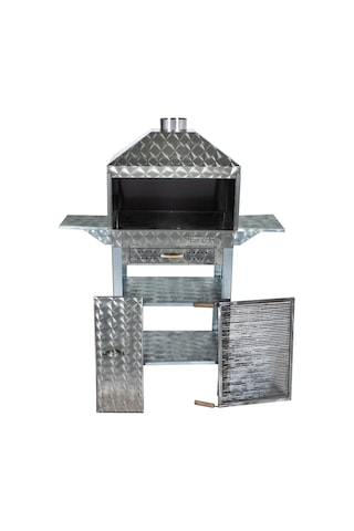 Metehan MTH-60 Davlumbazlı - Bacalı - Kanatlı - Çekmeceli - Maltız Izgaralı Mangal