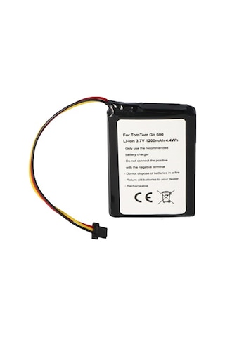 Tomtom Go 600 li-Ion 3.7V 1200 Mah 4.4Wh İçin Uygun Pil