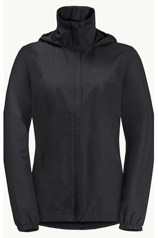 Jack Wolfskin 1111202 6000 Stormy Point 2l Jkt W Black Kadın Outdoor Ceket Siyah