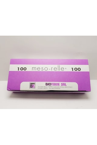 Meso-relle 32gx4mm Mezoterapi İğnesi 100 Adet