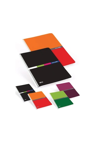 Keskin A-4 Ebat 120 Yaprak Çizgili Spiralli Karton Kapak Defter