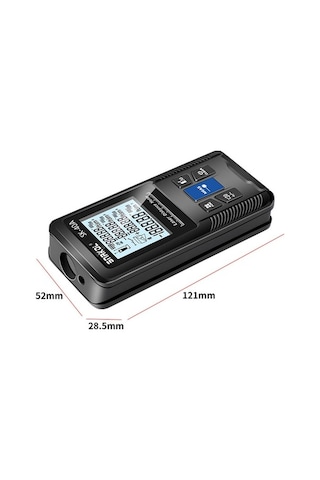 Besthome1 Yüksek Hassasiyetli Lazerli Mesafe Ölçer - 5 Mod, Ip54 Su Geçirmez, 120m Ölçüm
