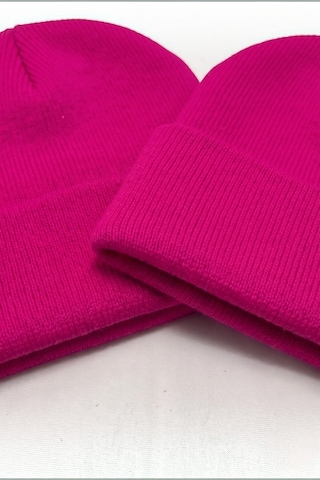 Moibody Premium Unisex Beanie Bere Seti 2 Li Paket Fuşya2 Fuşya2