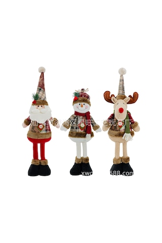 Yaozixa Noel Aracısı: Genişleyen Geyik Figürü - Noel Dekorasyonu, Ev Ambiyansı Artırıcı, Dayanıklı Malzeme