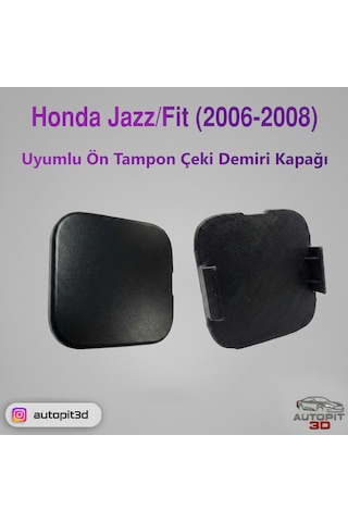 Honda Jazz / Fıt 2006-2008 Ön Tampon Çeki Demiri Kapağı