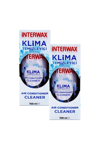 Interwax Limon Kokulu Klima Temizleyici Klima Fresh 2 x 150 ML