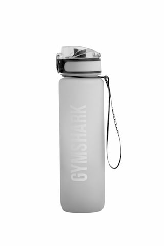 1 Litre Ölçü Göstergeli Spor Su Şişesi Gri