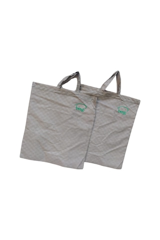 Pazar Çanta Döşemelik Kumaş Kareli Desen El Yapımı 30 kg Taşıma Kapasite 2 Adet