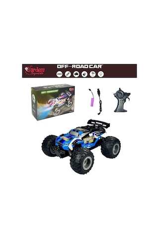 Uzaktan Kumandalı Full Fonksiyon 2.4g 1:18 Şarjlı High Off Road Araba Led Işıklı