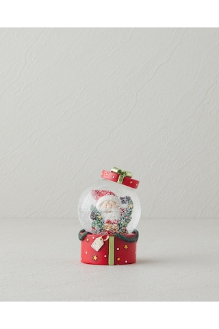 English Home Azure Yılbaşı Kar Küresi 15,5 Cm Kırmızı