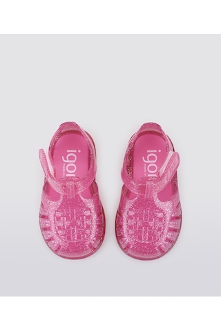 Igor Tobby Gloss Glitter S10308 Çocuk Sandalet 057-tr. Fucsia Glitter