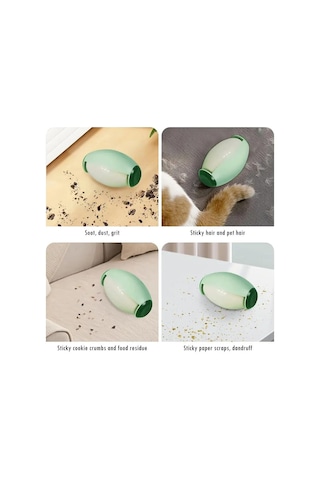 Yüksek Kaliteli Manuel Toz Alma Silindiri - Güçlü Canlılık, Dayanıklı Plastik Saplı, Pil Gerektirmeyen Yeniden Kullanılabilir Ve Yıkanabilir Evcil Hayvan Tüyü Temizleyici Pembe