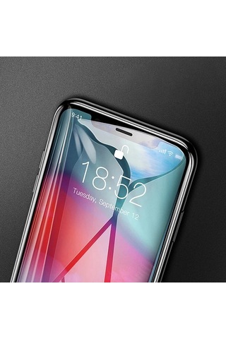 Baseus Apple  Uyumlu  iPhone 11 Pro 3d Full Kaplama Kırılmaz Cam Koruyucu Tempered Glass Screen Protector- 5775