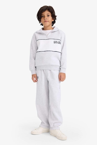 Defacto Erkek Çocuk Oversize Geniş Kalıp Beli Lastikli Baskılı Eşofman Altı G5635a825cwgr400 Gri-gr400