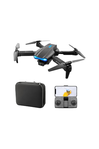 Samdoo K3 E99 Yükseltilmiş 3 Yönlü Engelleme Drone: 4k İki Kameralı, 150m Kumanda, Fırlatma Modu, Otomatik Kalkış İniş Ve Siyah Çanta İle