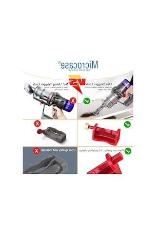 Dyson V15 V11 V10 V7 V6 İçin Tetik/güç Düğmesi Kilidi -al4797