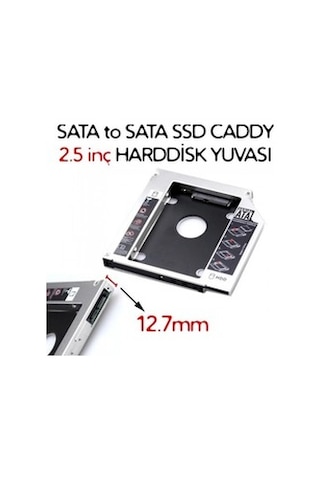 12.7 Hdd Ssd Kızak Caddy Harddisk Yuvası