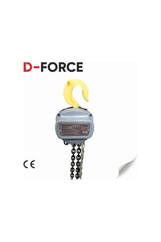 D-force Df-0508 Zincirli Caraskal 10 Ton 5 Metre