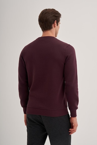 Cazador 56150 Erkek Bisiklet Yaka Sweatshirt Vişne