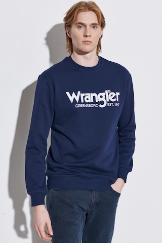 Wrangler Erkek Sweat W212025410 410 LACİVERT Lacivert