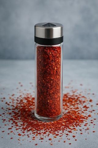 Cam Baharatlık Tuzluk Biberlik 150 Ml Şeffaf