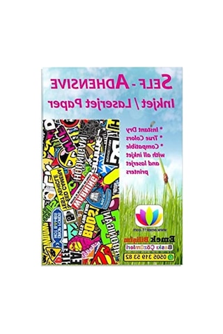 10x15 Cm Güçlü Yapışkanlı A6 Etiket Kağıdı 100 Yaprak 10