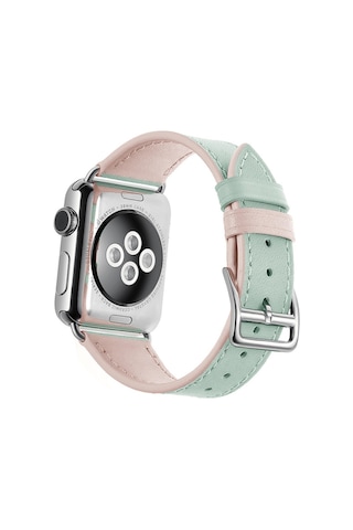 Ally Apple Uyumlu Watch 7 45 MM 6-5-4 44 MM Hakiki Deri Kayış Kordon 3-2-